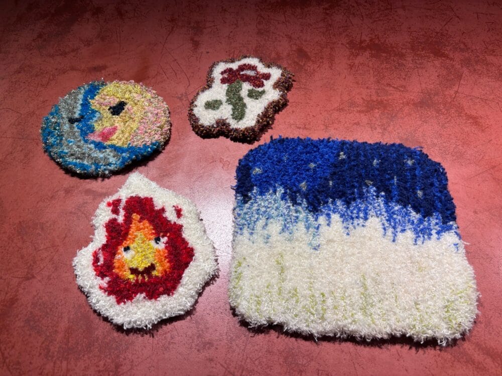 ピーティックスで見つけた！廃材の毛糸でつながるタフティングの世界