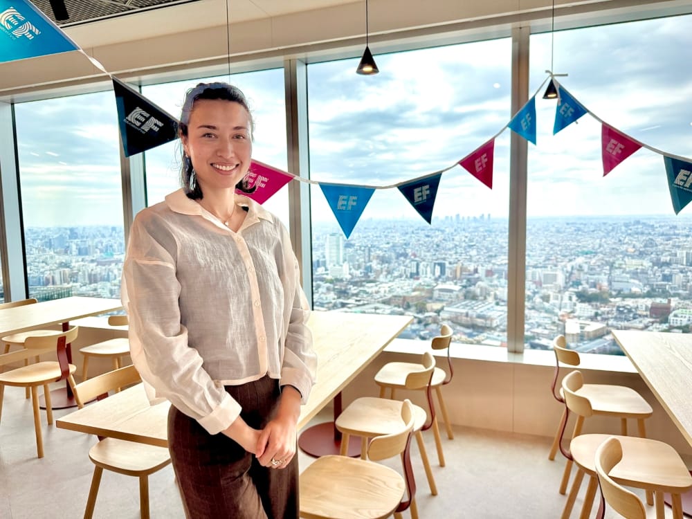 「教育こそが、最も持続可能なサステナビリティ」――海外留学EFイーエフ初の女性代表が留学で見つけた、多様な価値観を分かち合う心