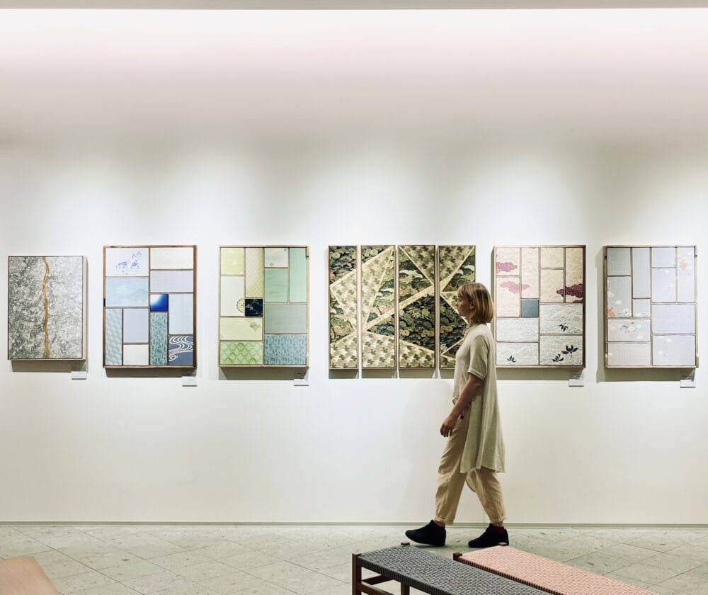 渋谷のホテル「sequence MIYASHITA PARK」で楽しむ「ikasu」の着物アップサイクルアート展