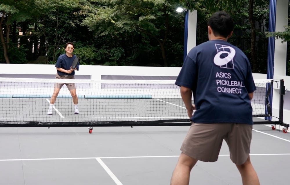 都市で広がるピックルボールの輪。アシックスが提案する新しいウェルビーイング